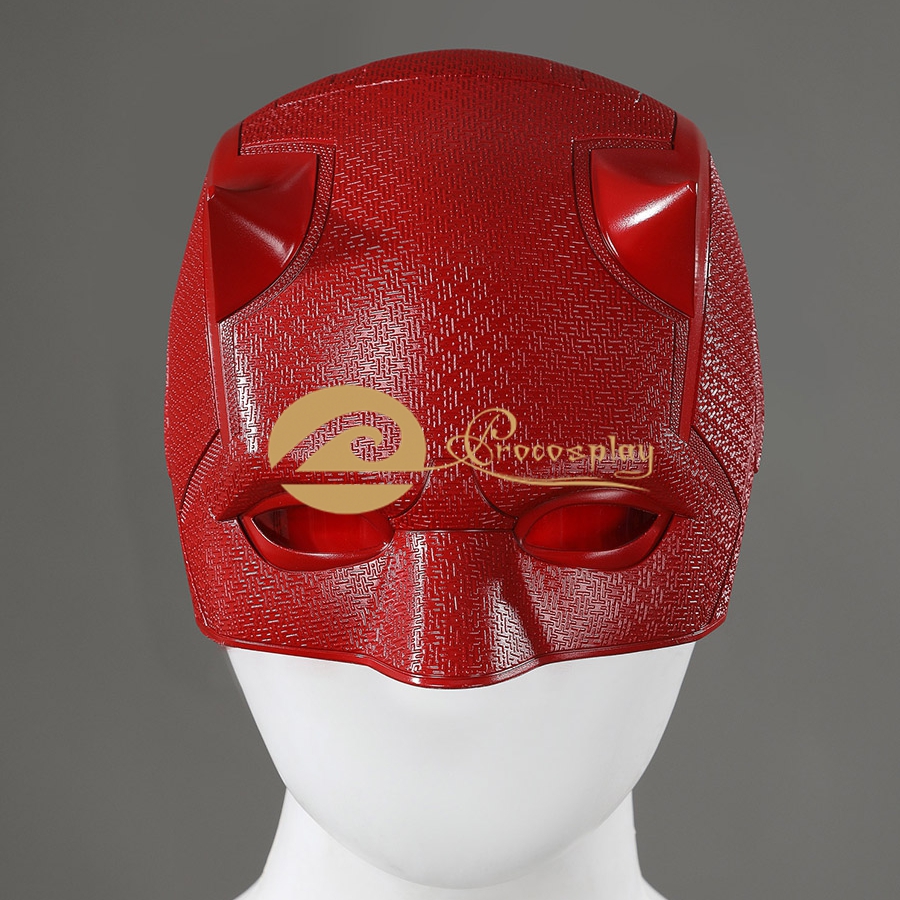 Women'S Red Accessories - Elektra Natchios Cosplay Helmet Red Headgear