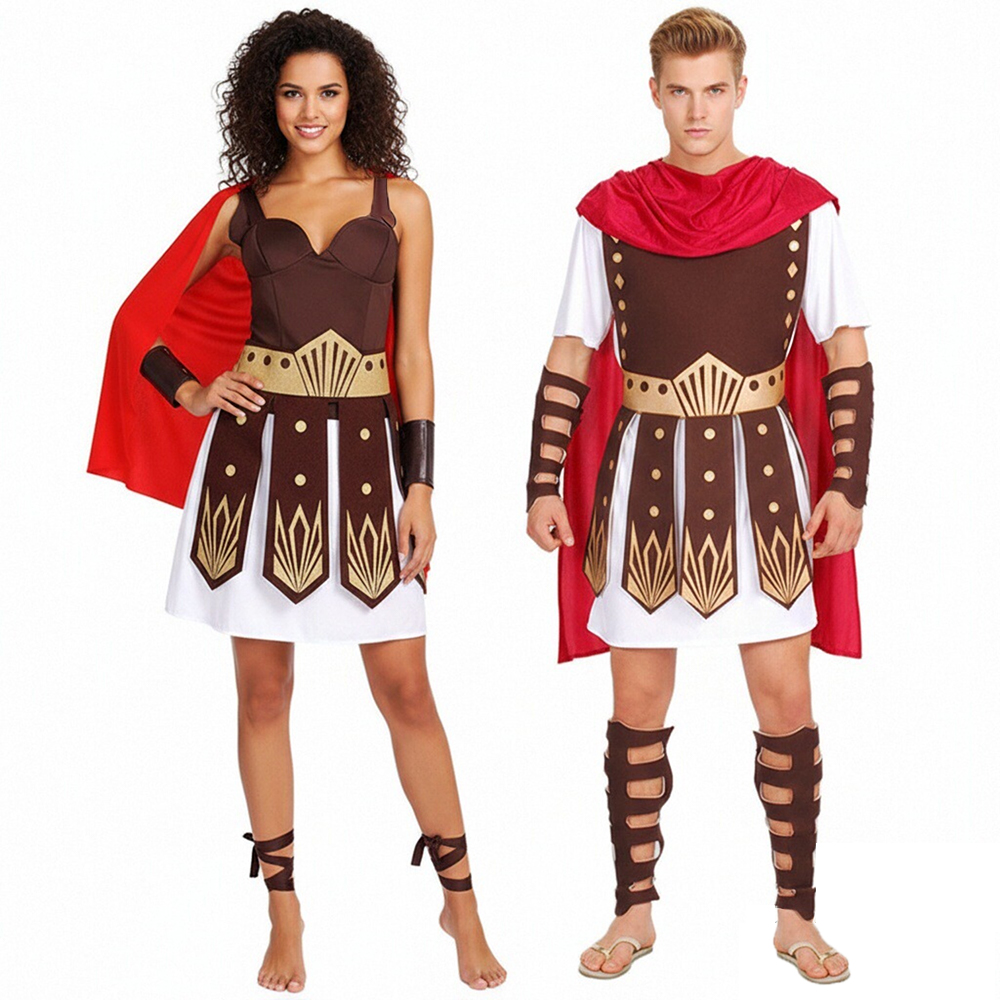 Women'S Vacation Accessories - Adult Men Roman Warrior Gladiator Costume