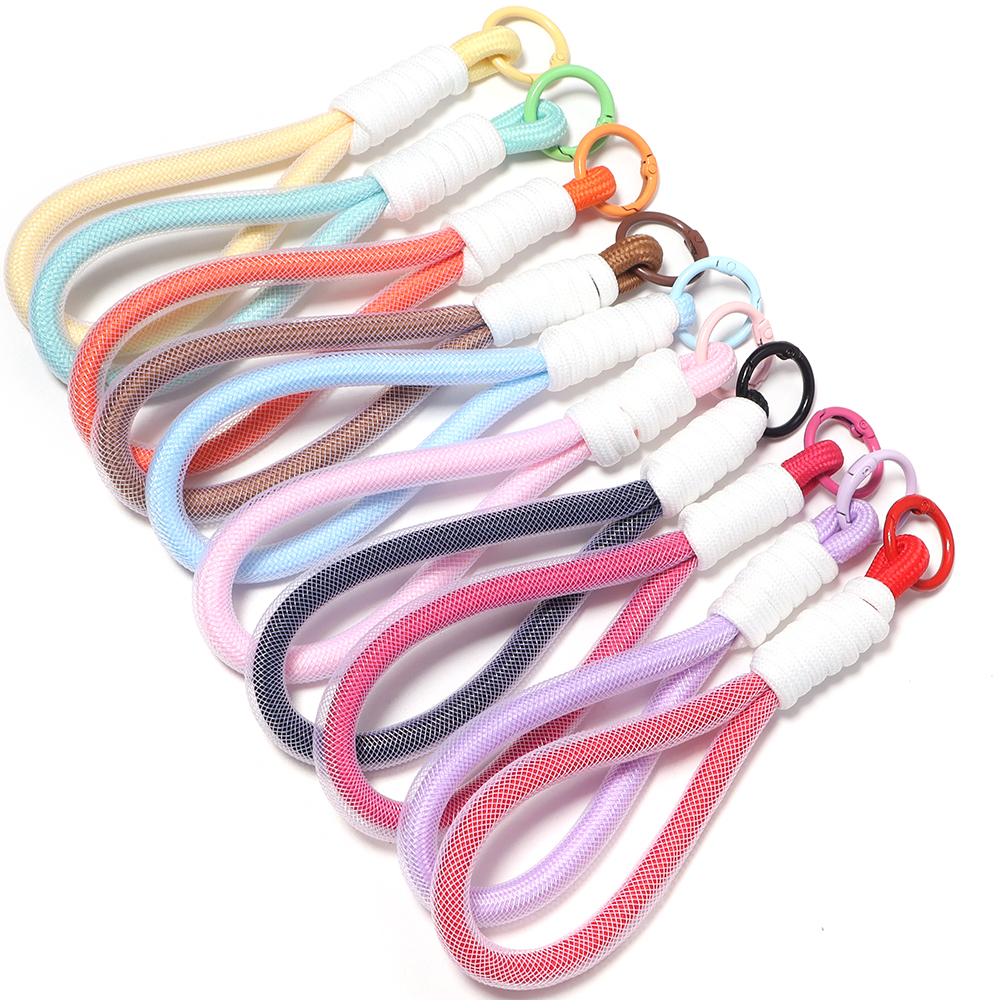 Women Accessories Holder - 2pcs Hand Woven Keychain For Mobile