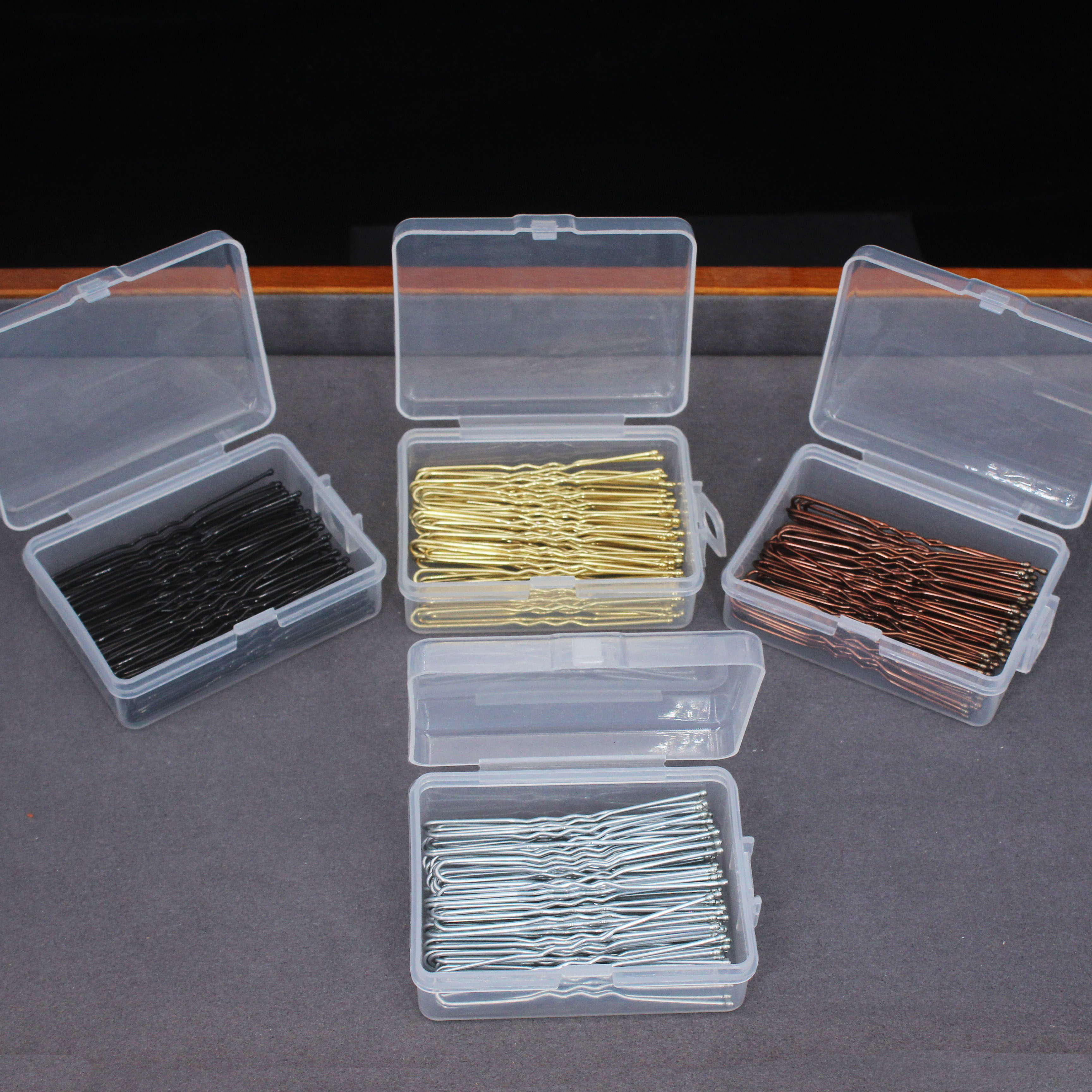 Women Accessories Holder - 50pcs/Box Metal U Shaped Hair Clips