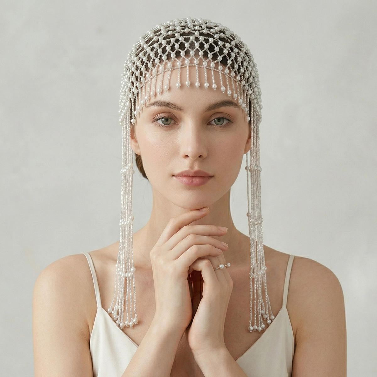 Luxury Pearls Beaded Headwrap  – Women'S Accessories H&M recenzja i cena