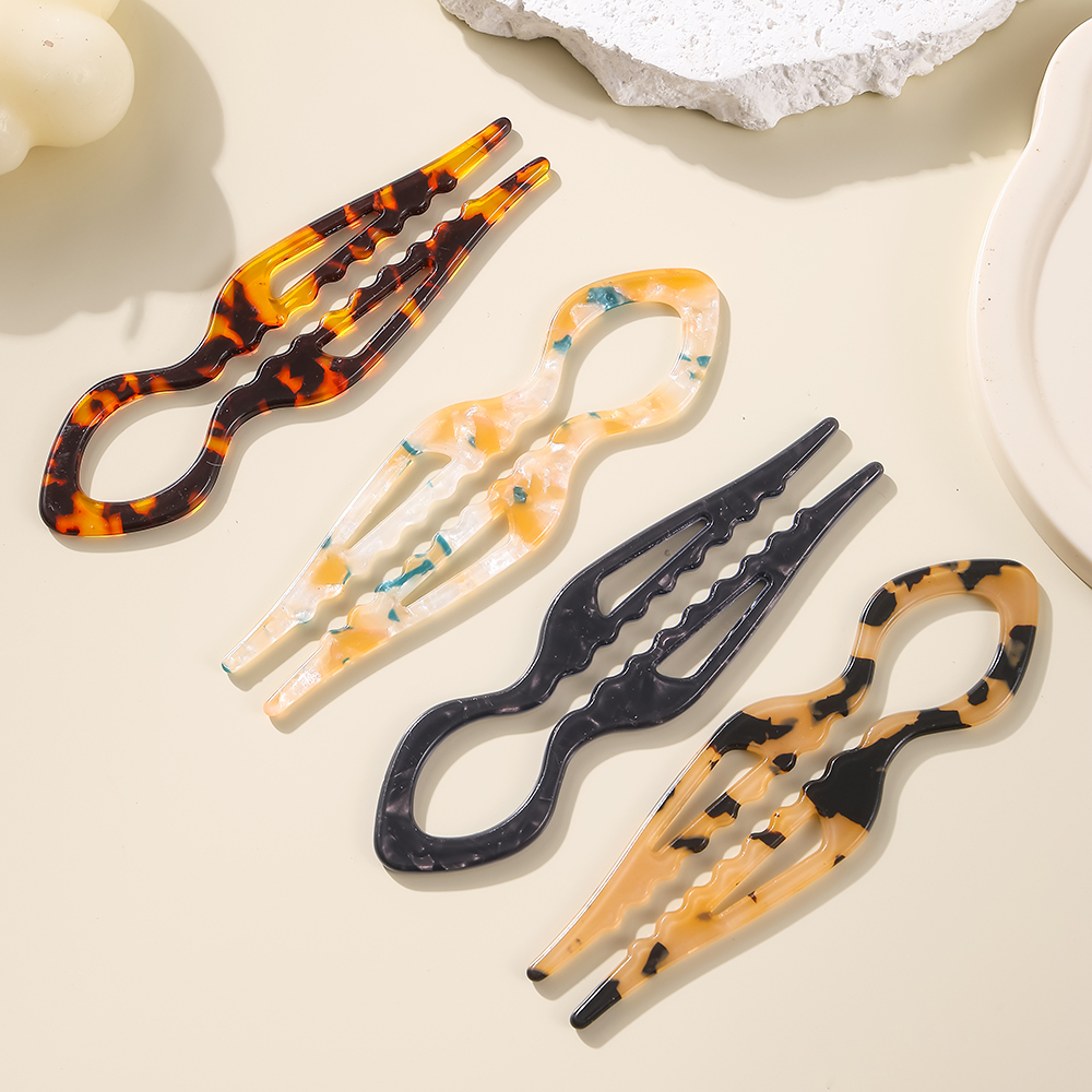 U-Shaped Hair Sticks Tortoises – Women'S Accessories H&M recenzja i cena
