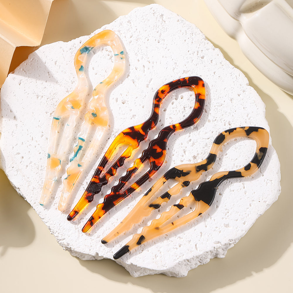 U-Shaped Hair Sticks Tortoises – Women'S Accessories H&M recenzja i cena