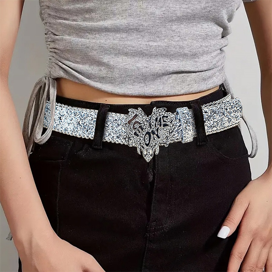 Women's Fashion Versatile Rhin – Women'S Jeans Accessories Chain recenzja i cena