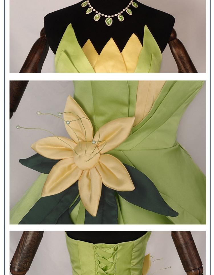 Princess Tiana Dress Cosplay C – Women'S Accessories H&M recenzja i cena