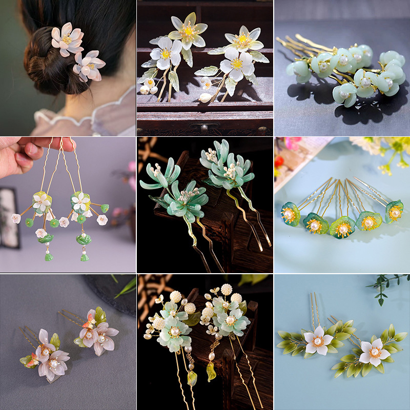 1Pair Vintage Hairpin Glazed F – Women'S Accessories H&M recenzja i cena