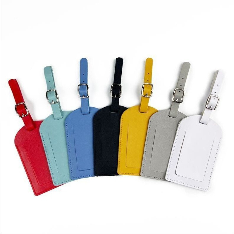 Women Men Luggage Tags PU Leat – Women Accessories Name recenzja i cena