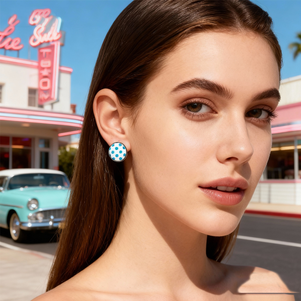 PESENAR 1950s Style Blue White – Women'S Accessories In The 1950S recenzja i cena