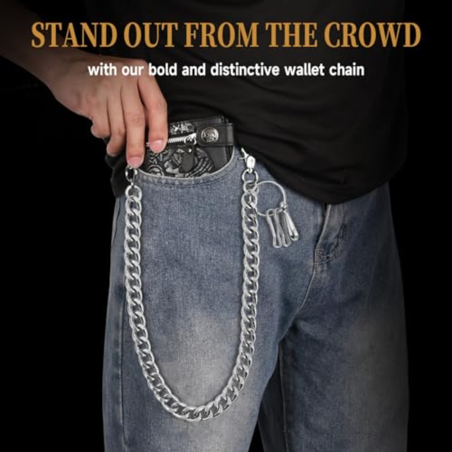 Wallet Chain Punk Jeans Chain  – Women'S Jeans Accessories Chain recenzja i cena
