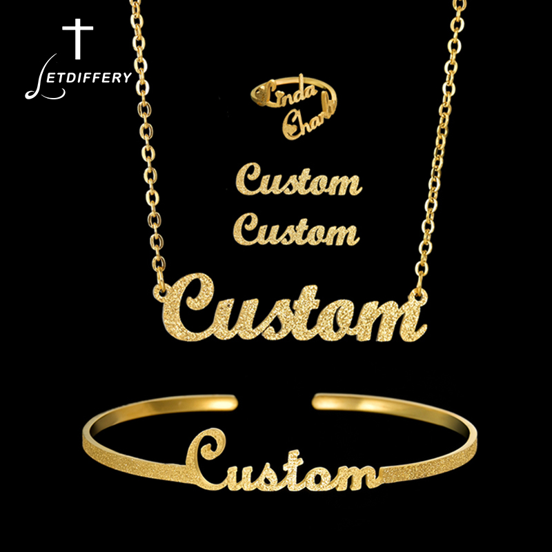 Letdiffery Custom Name Jewelry – Women Accessories Name recenzja i cena
