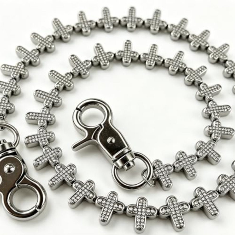 Cross Pants Chain Jeans keycha – Women'S Jeans Accessories Chain recenzja i cena