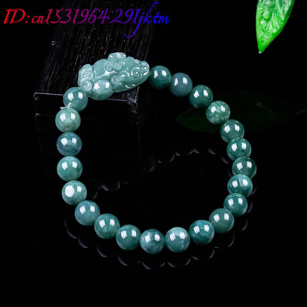 Natural Burmese Jadeite Pixiu  – Women Accessories To Gift recenzja i cena
