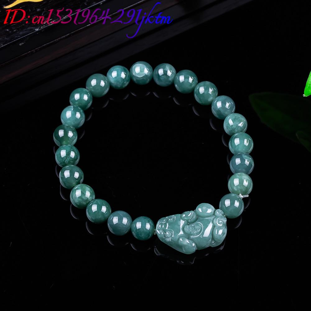 Natural Burmese Jadeite Pixiu  – Women Accessories To Gift recenzja i cena