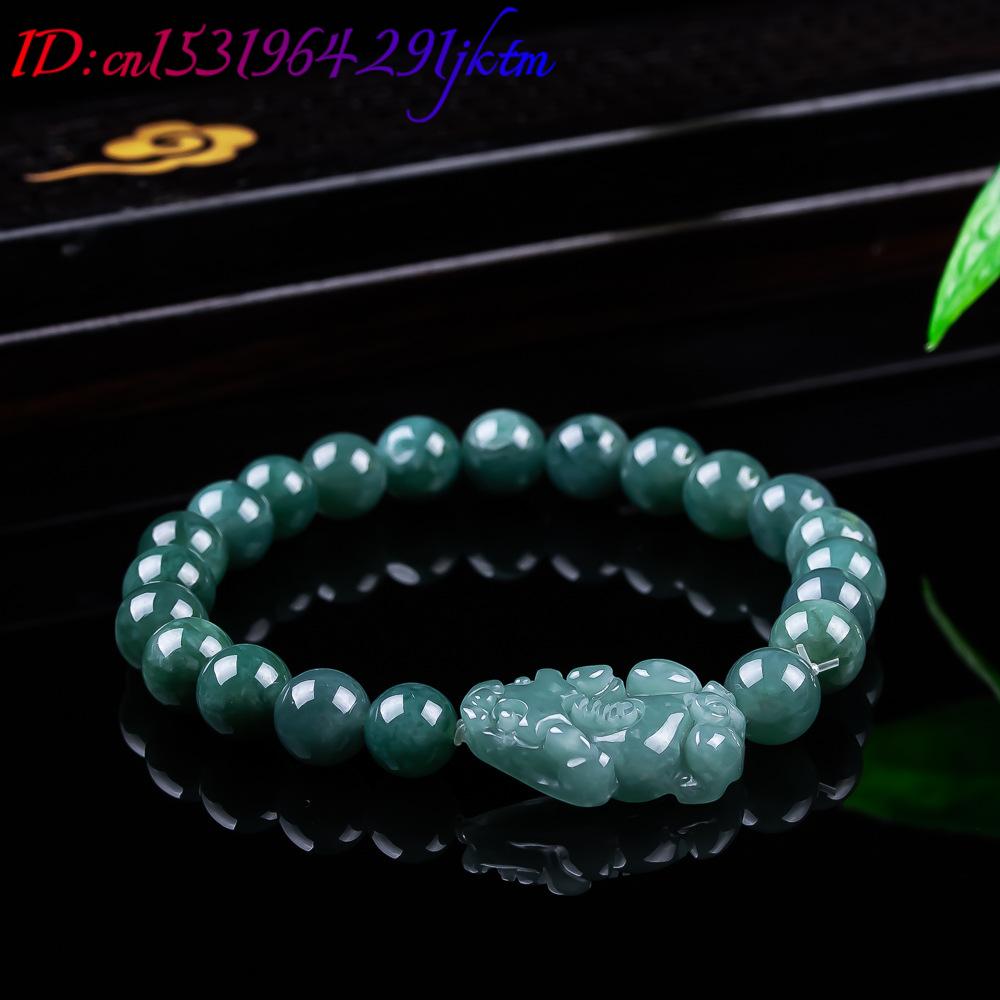 Natural Burmese Jadeite Pixiu  – Women Accessories To Gift recenzja i cena