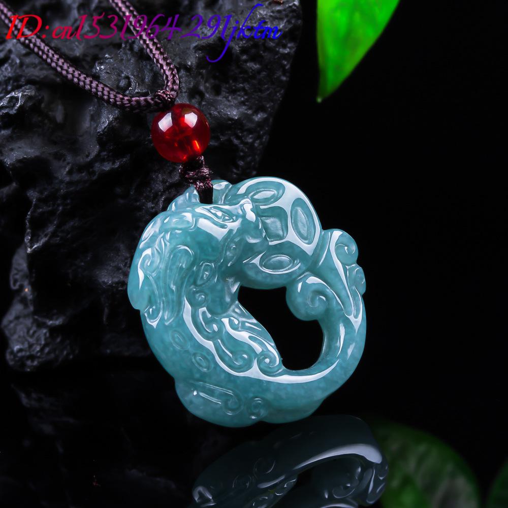 Burmese Jadeite Pixiu Pendant  – Women Accessories To Gift recenzja i cena