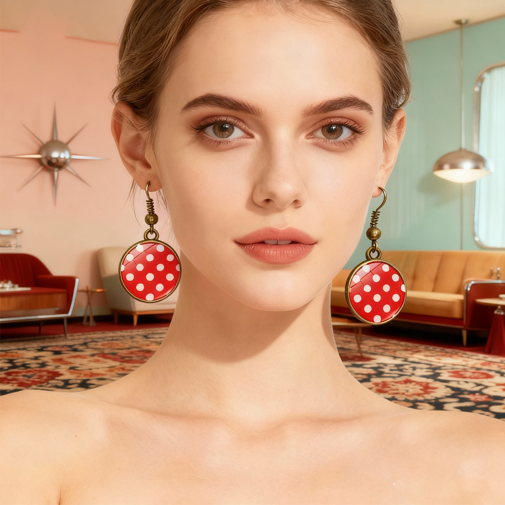 PESENAR 1950s Style Red White  – Women'S Accessories In The 1950S recenzja i cena