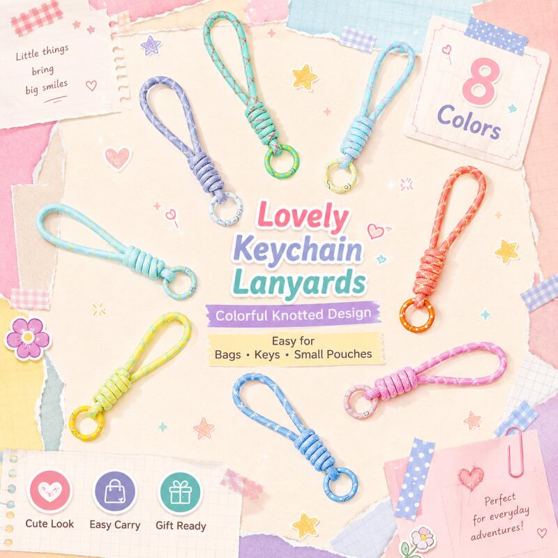 2~5pcs Colorful Braided Keycha – Women Accessories Holder recenzja i cena
