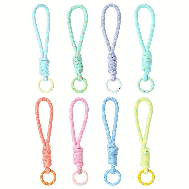 2~5pcs Colorful Braided Keycha – Women Accessories Holder recenzja i cena