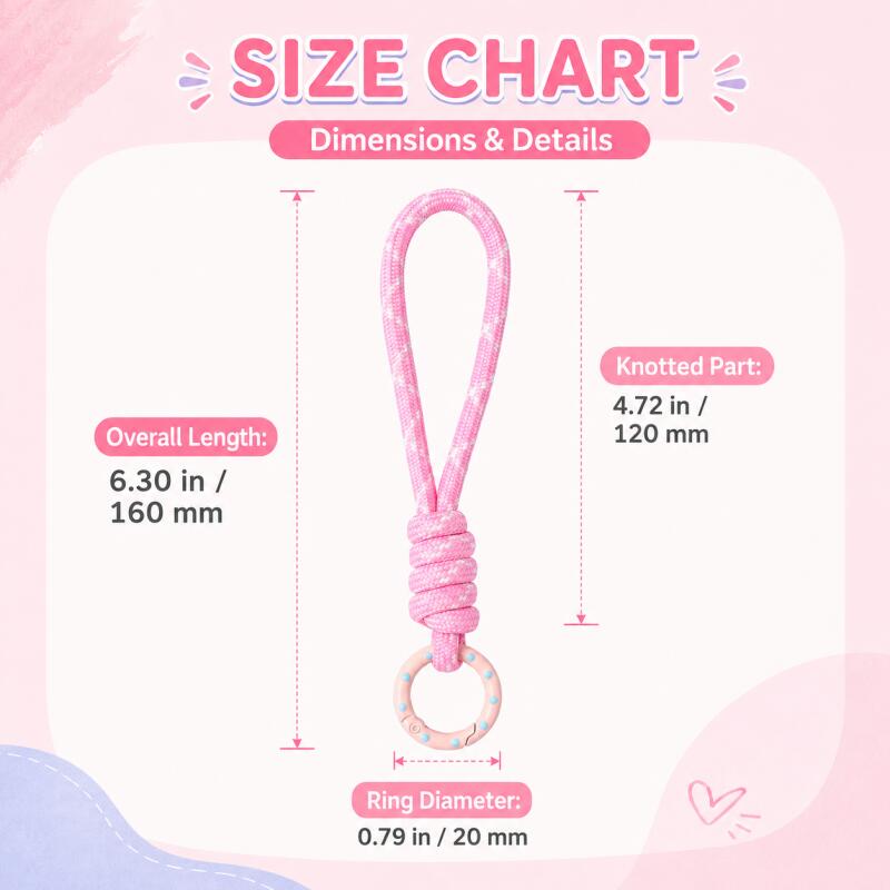 2~5pcs Colorful Braided Keycha – Women Accessories Holder recenzja i cena