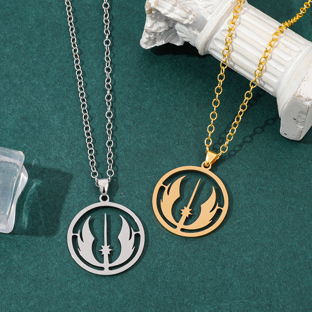 Jedi Order Logo Necklace Fashi – Women Accessories Trendy recenzja i cena