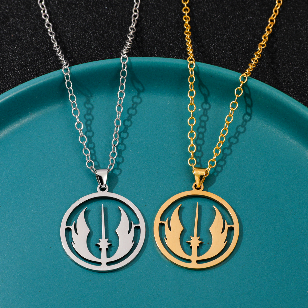 Jedi Order Logo Necklace Fashi – Women Accessories Trendy recenzja i cena