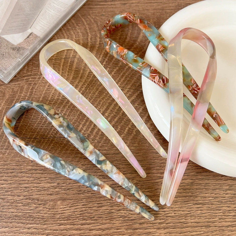 Retro U-shaped hairclip for wo – Women Accessories Trendy recenzja i cena
