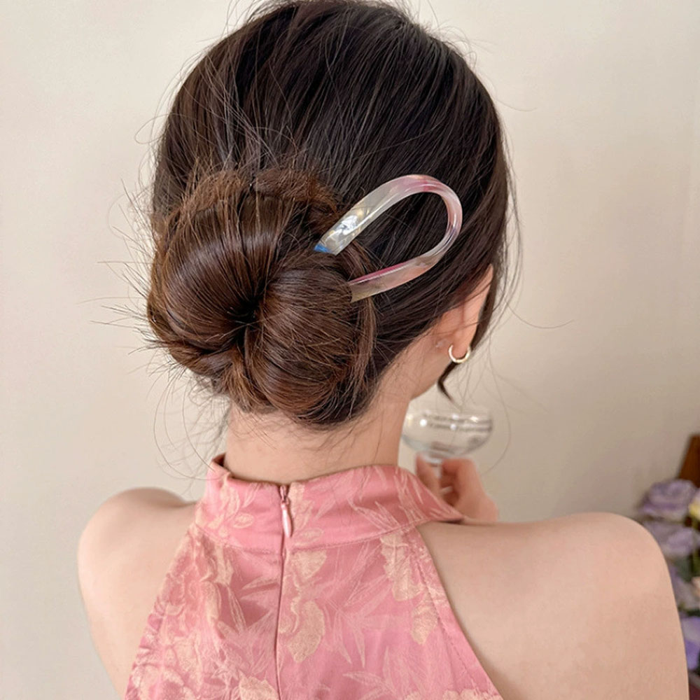 Retro U-shaped hairclip for wo – Women Accessories Trendy recenzja i cena