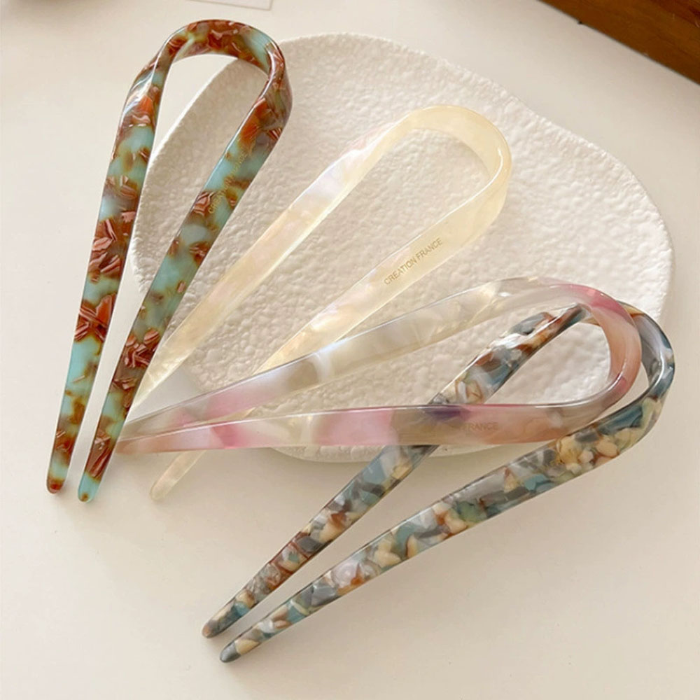 Retro U-shaped hairclip for wo – Women Accessories Trendy recenzja i cena