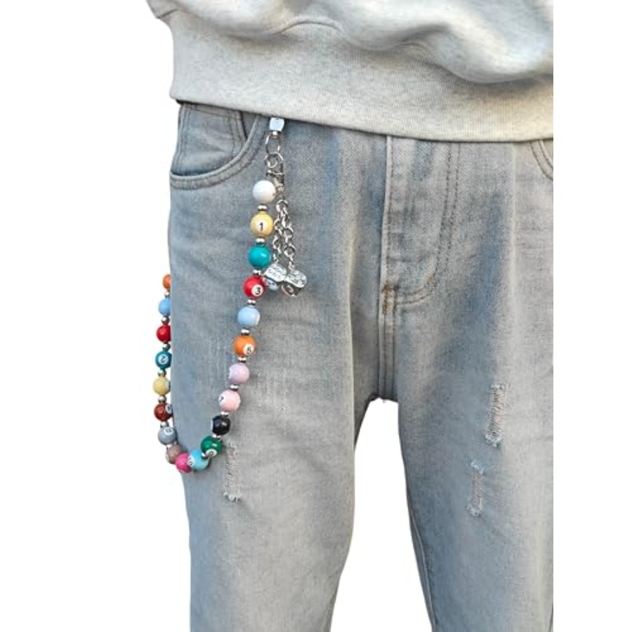 Long Wallet Pants Chains for M – Women'S Jeans Accessories Chain recenzja i cena