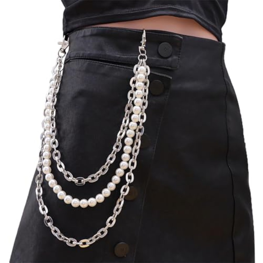 Wallet Chain Pants Chains for  – Women'S Jeans Accessories Chain recenzja i cena