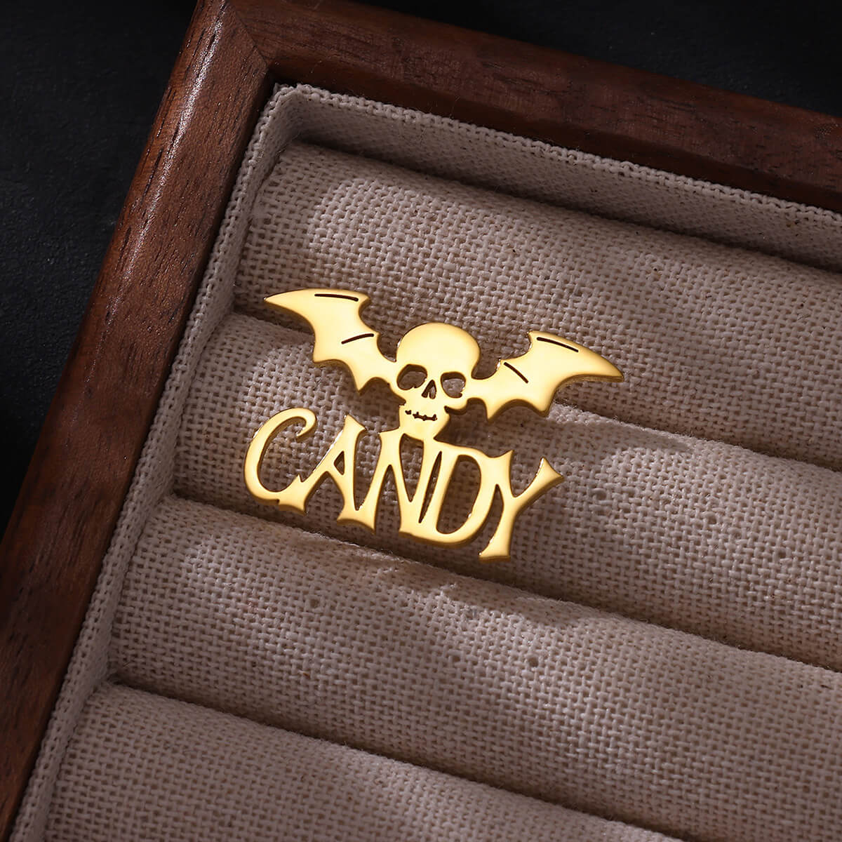 Customized Name Skeleton Bat B – Women Accessories Name recenzja i cena