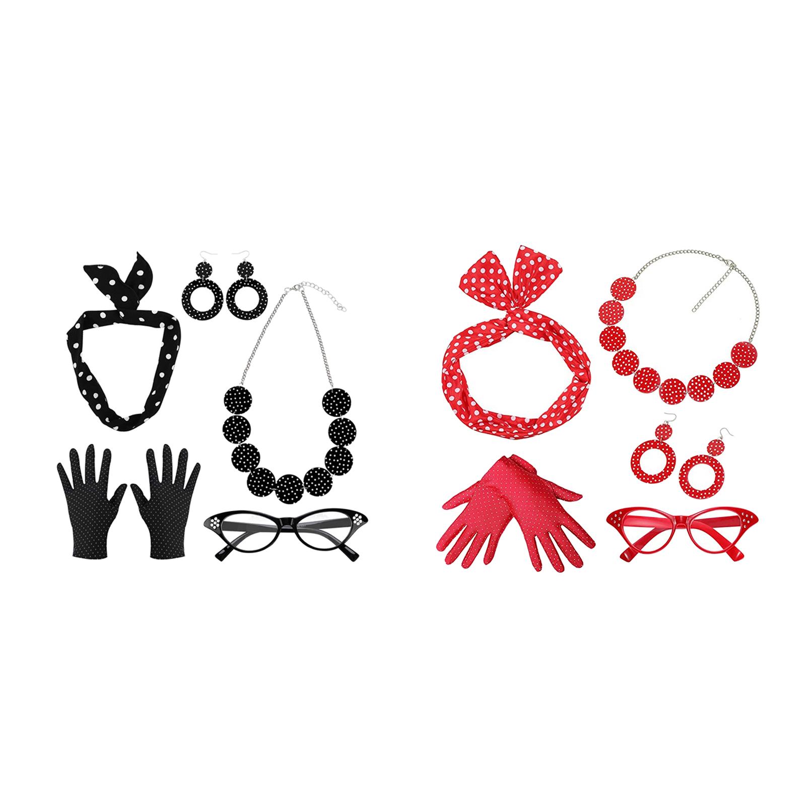 5 Pack 1950S Womens Costume Se – Women'S Accessories In The 1950S recenzja i cena