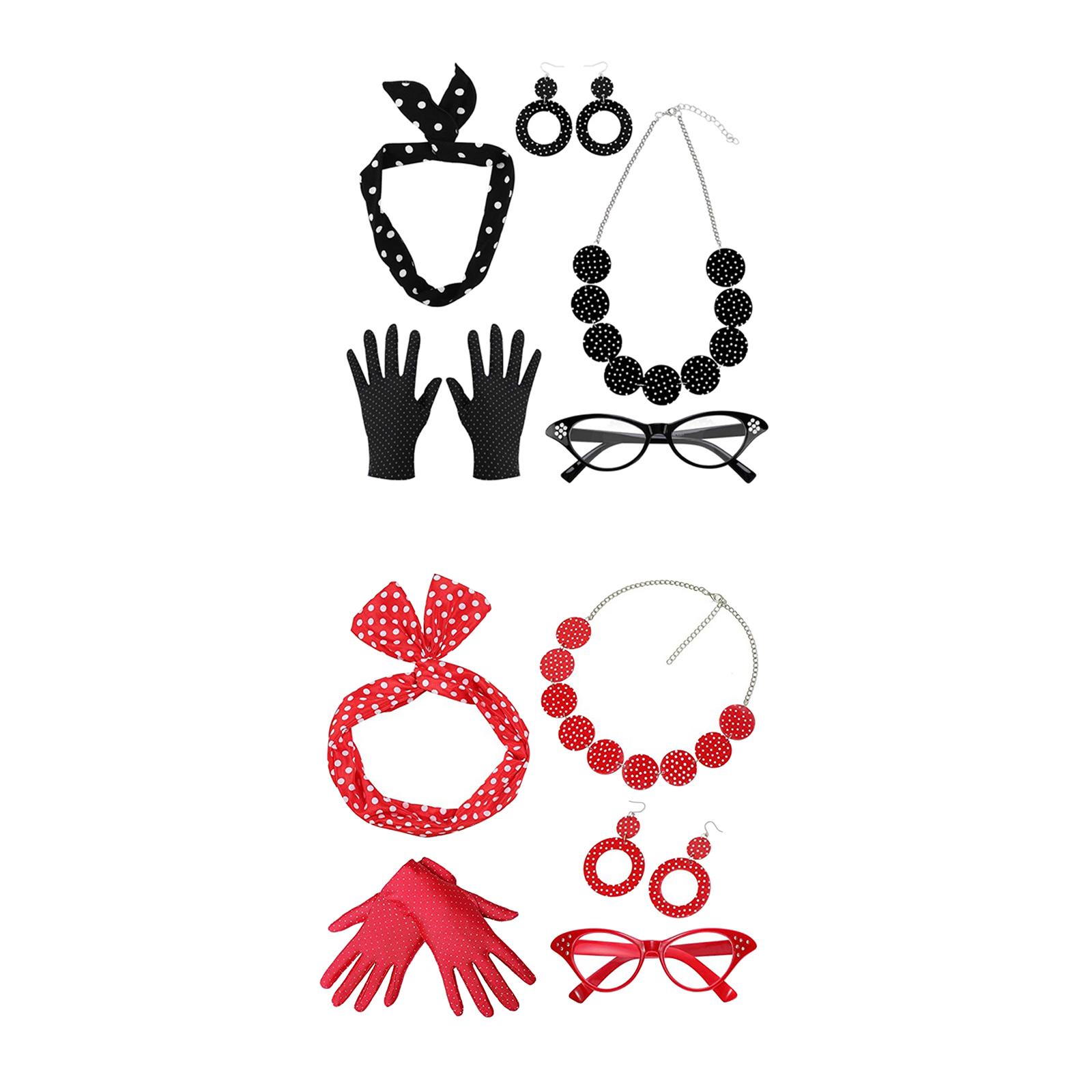 5 Pack 1950S Womens Costume Se – Women'S Accessories In The 1950S recenzja i cena