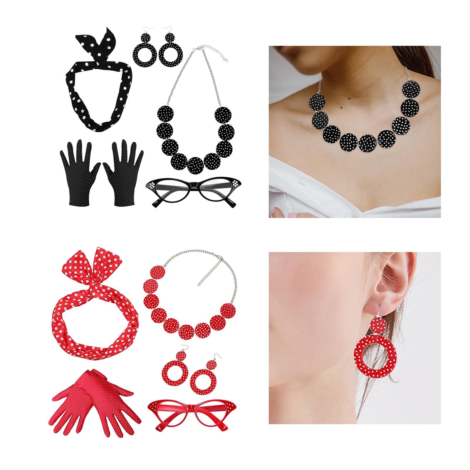 5 Pack 1950S Womens Costume Se – Women'S Accessories In The 1950S recenzja i cena