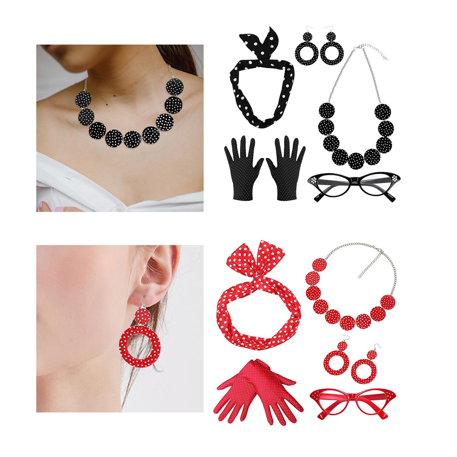 5 Pack 1950S Womens Costume Se – Women'S Accessories In The 1950S recenzja i cena