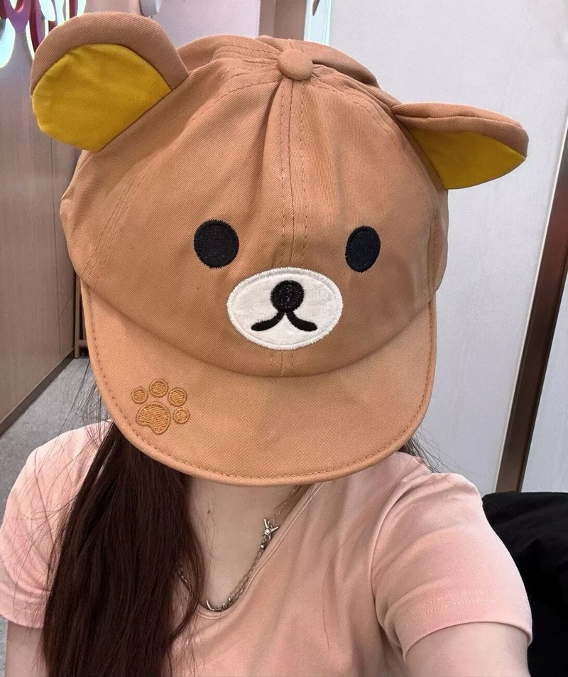 Rilakkuma Bear With Ear Cap Su – Women'S Accessories Clothing recenzja i cena