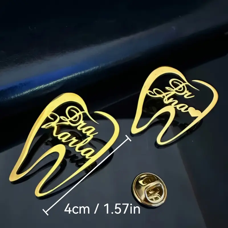 1PC Customized Teeth Dentist N – Women Accessories Name recenzja i cena