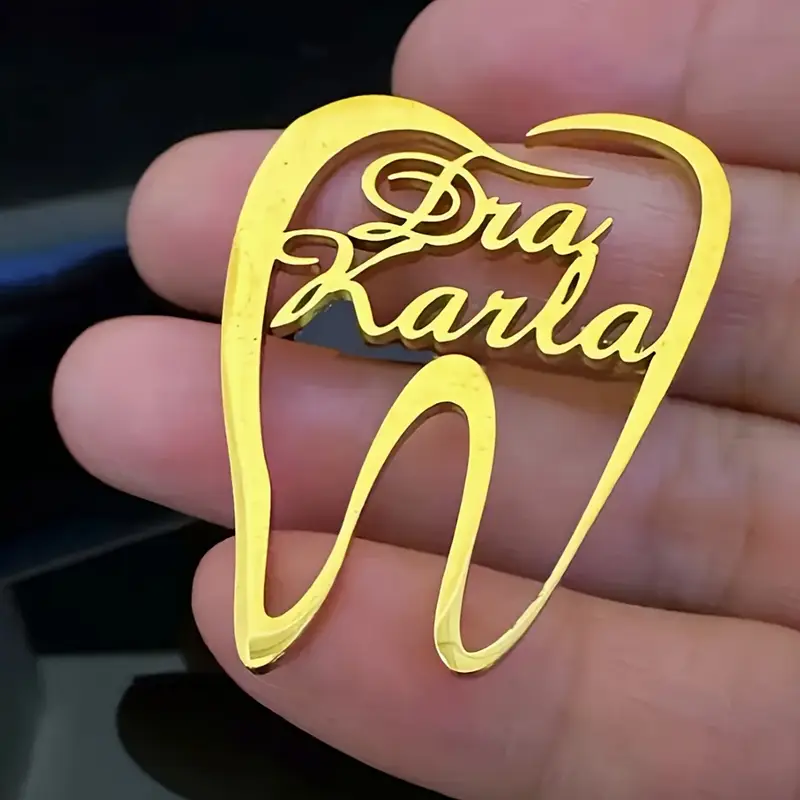 1PC Customized Teeth Dentist N – Women Accessories Name recenzja i cena