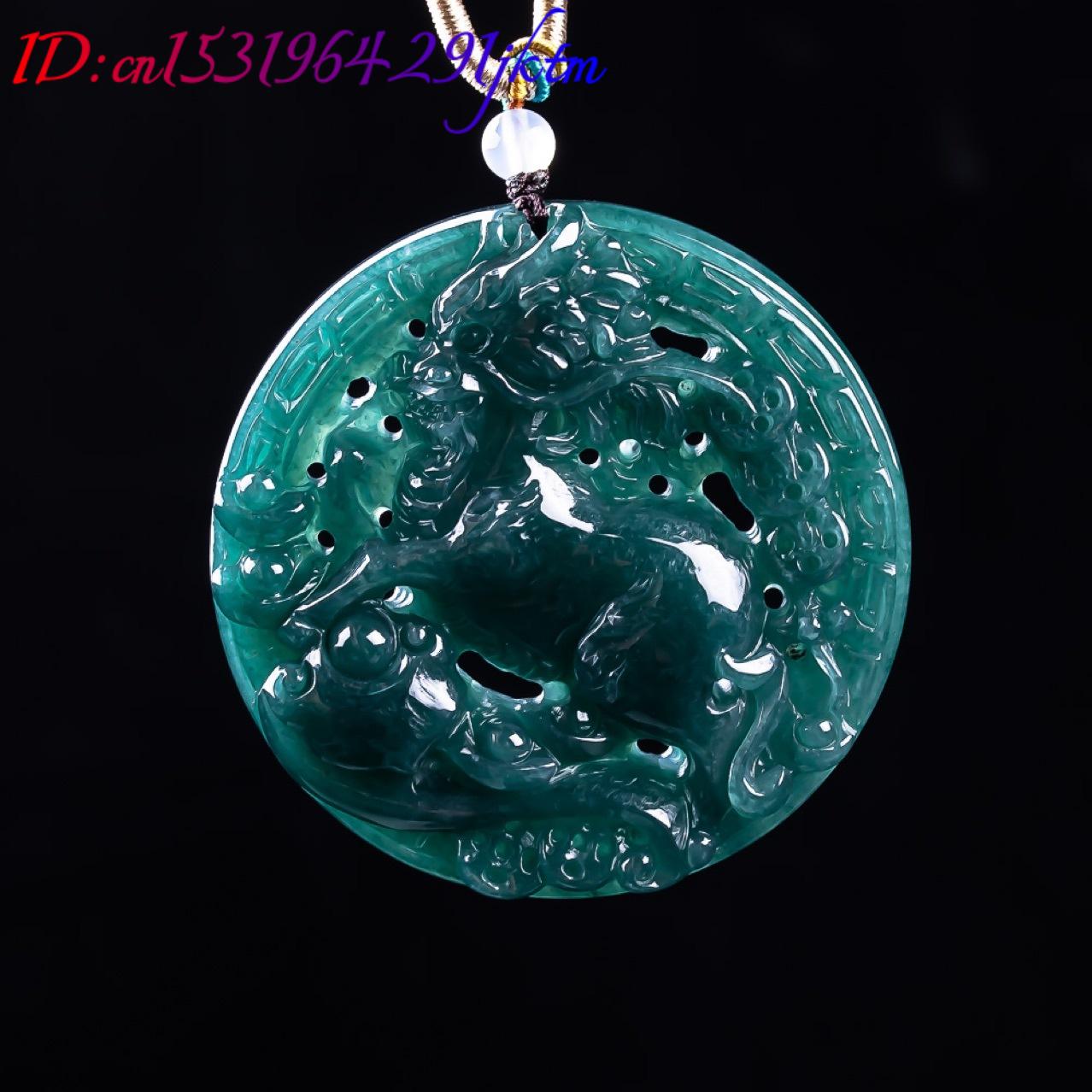 Burmese Jadeite Dragon Pendant – Women Accessories To Gift recenzja i cena