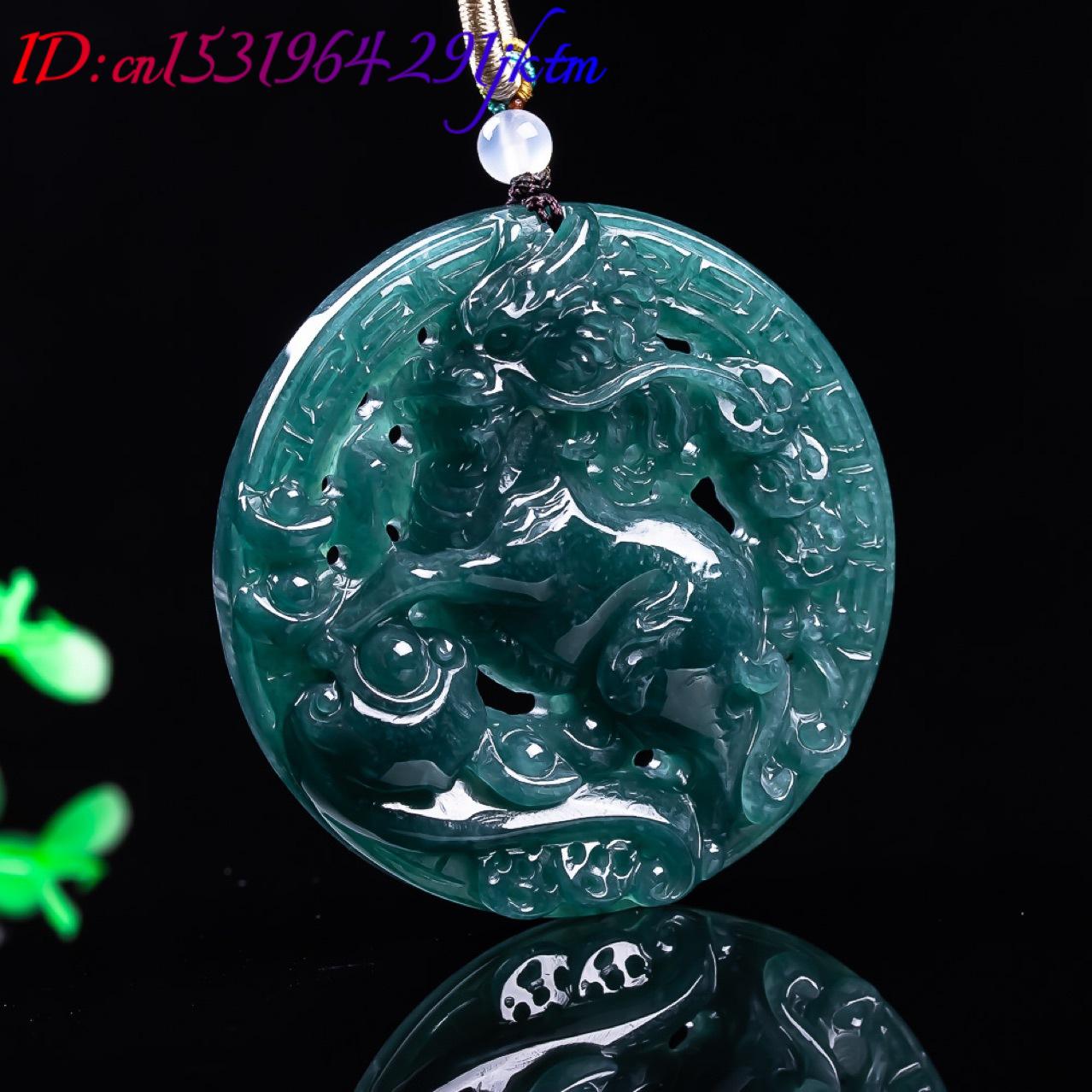 Burmese Jadeite Dragon Pendant – Women Accessories To Gift recenzja i cena