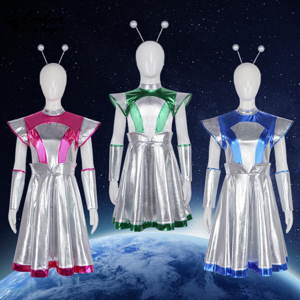 Color Cosplayer Halloween Dres – Women'S Vacation Accessories recenzja i cena