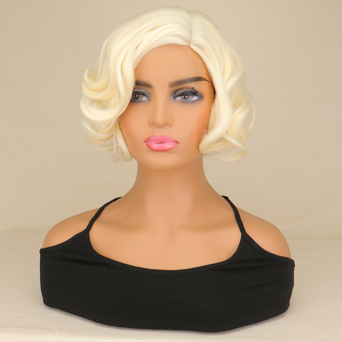 Women Synthetic Short Curly Ha – Women'S Accessories In The 1950S recenzja i cena