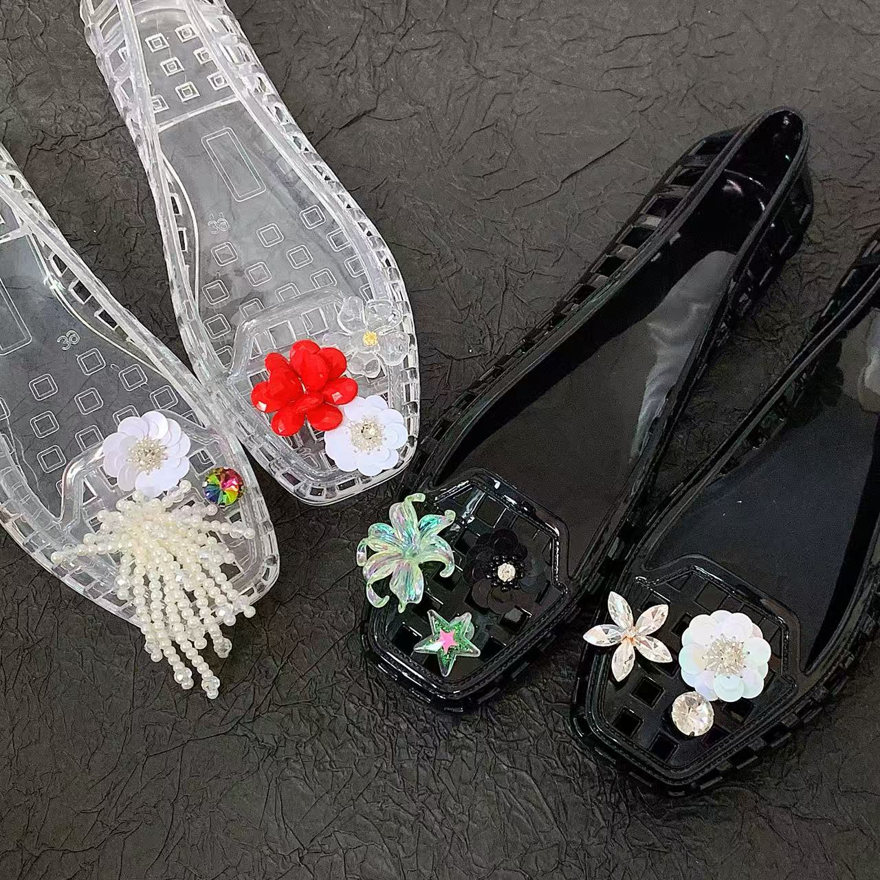 Jelly Crystal Shoes for Women, – Women Accessories Trendy recenzja i cena