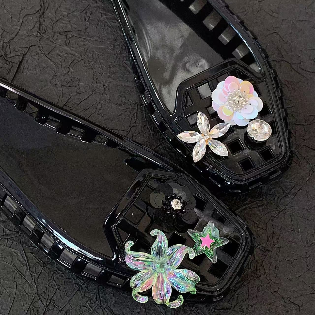 Jelly Crystal Shoes for Women, – Women Accessories Trendy recenzja i cena