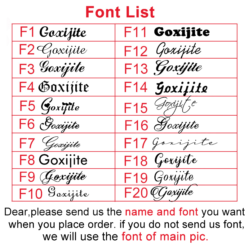 Goxijite Customize Name Neckla – Women Accessories Name recenzja i cena