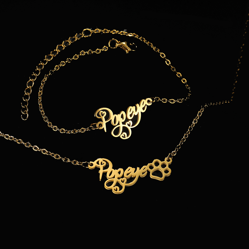 Goxijite Customize Name Neckla – Women Accessories Name recenzja i cena