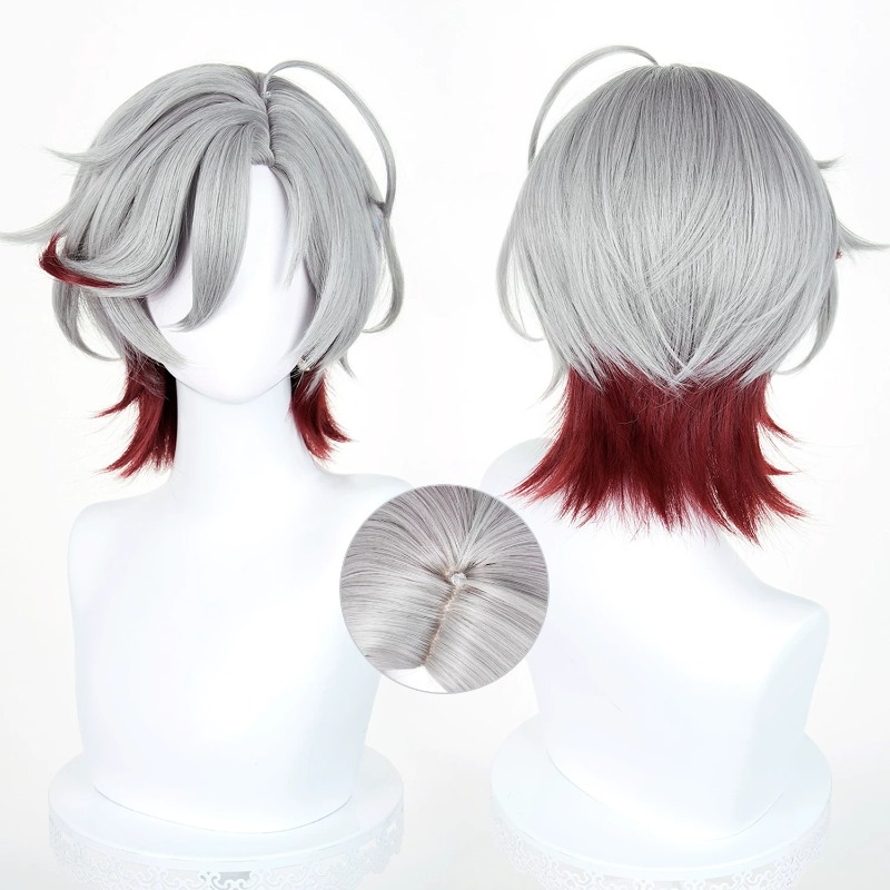 Illuga Cosplay Wig Genshin Imp – Women'S Red Accessories recenzja i cena