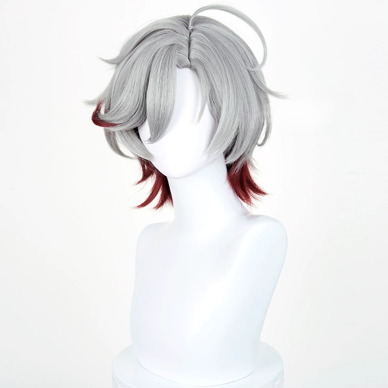 Illuga Cosplay Wig Genshin Imp – Women'S Red Accessories recenzja i cena