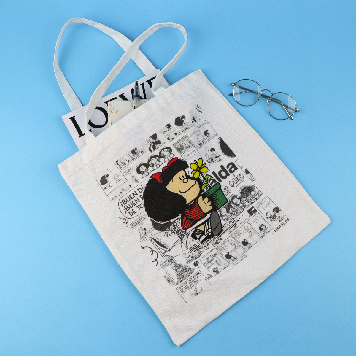 Fashion Canvas Tote Bag Women  – Women'S Accessories Handbags recenzja i cena
