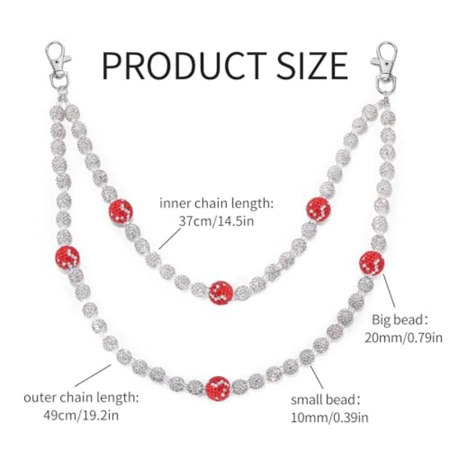 Wallet Chains for Men Layered  – Women'S Jeans Accessories Chain recenzja i cena